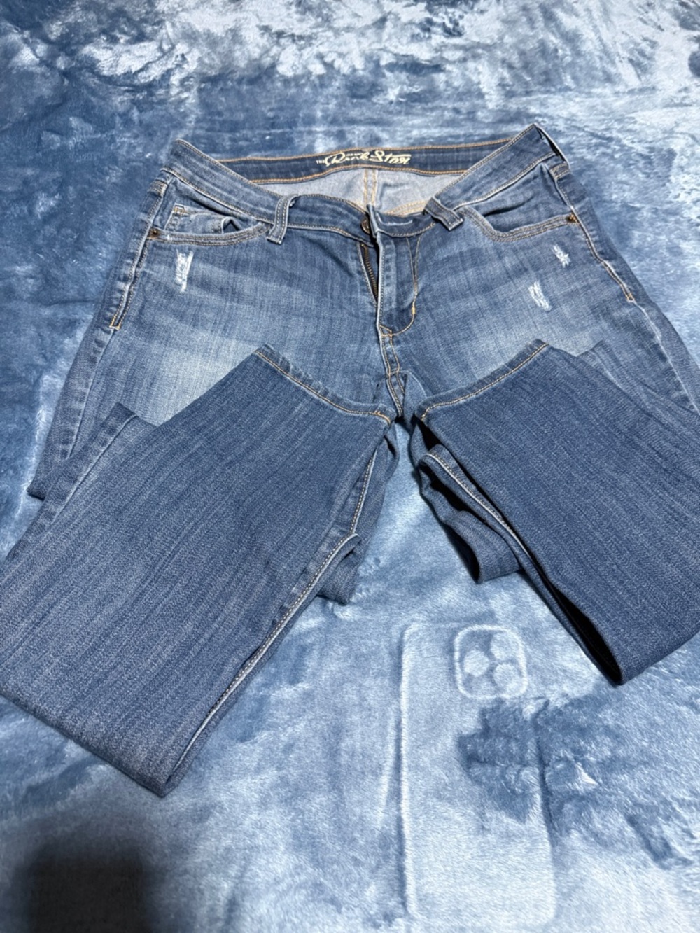 Old Navy Skinny Jeans in Dark Blue Stretch Denim